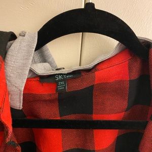 Flannel Hopdie Button Up